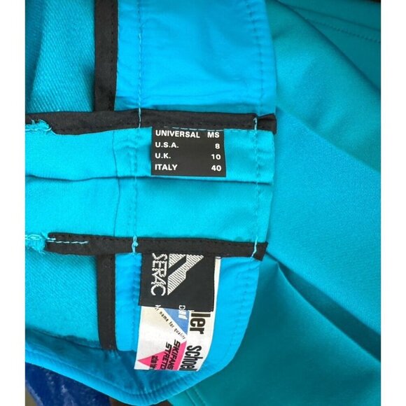 Vintage 80's Womens Snow Ski Pants stirrups Schoeller of switzerland size 8 NWT - Picture 10 of 14
